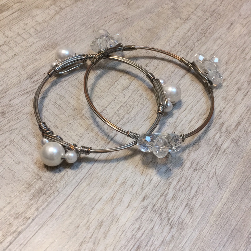 Wire Wrapped Bangles